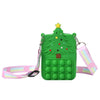 Christmas Fidget Bubble Pop Crossbody Bags