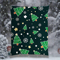 Christmas Tree Poly Mailers Size 10x13 Shipping Bags