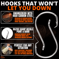 Double Offset Circle Hooks 5/0
