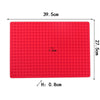 Circular Hole Silicone Grill Mat BBQ Mat Barbecue Roast Chicken Mat Baking Pan Mat Multifunctional Microwave Mat Table Placemat Pyramid Pan Non Stick Fat Reducing Silicone Baking Mat Oven Cooking Baking BBQ Mat Sheets