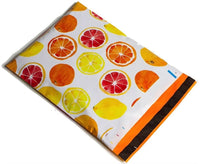 Citrus Orange Poly Mailers Size 10x13 Colorful Shipping Bags