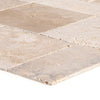 Classic Beige Travertine Tiles Antique Pattern Brushed and Chiseled - Livfloors Collection