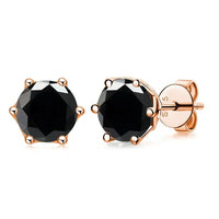 0.5-1ct D Color Moissanite Stud Earrings 925 Sterling Silver Gold Plated