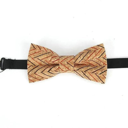 Classic Children Striped Elegant New Bow Tie Cute Kids Design Boys Brown Color Printed Bowties