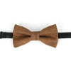 Classic Children Striped Elegant New Bow Tie Cute Kids Design Boys Brown Color Printed Bowties