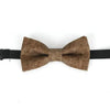 Classic Children Striped Elegant New Bow Tie Cute Kids Design Boys Brown Color Printed Bowties