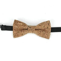 Classic Children Striped Elegant New Bow Tie Cute Kids Design Boys Brown Color Printed Bowties