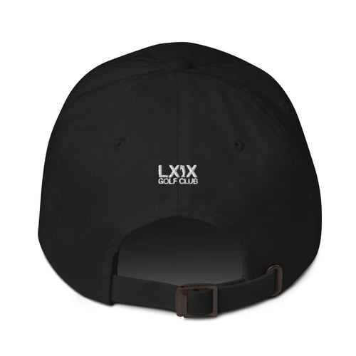 Upside Down Golf Dad Hat LXIX GOLF CLUB