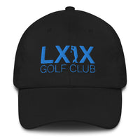 LXIX GOLF CLUB LXIX GOLF CLUB Swinger Logo Dad Hat - Aqua Logo