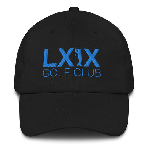 LXIX GOLF CLUB LXIX GOLF CLUB Swinger Logo Dad Hat - Aqua Logo
