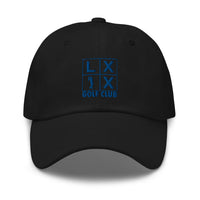 LXIX GOLF CLUB LXIX GOLF CLUB Four Box Logo Dad Hat - Blue Logo