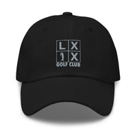 LXIX GOLF CLUB LXIX GOLF CLUB Four Box Logo Dad Hat - Gray Logo