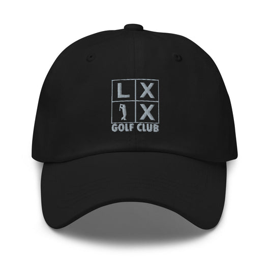 LXIX GOLF CLUB LXIX GOLF CLUB Four Box Logo Dad Hat - Gray Logo