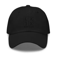 LXIX GOLF CLUB LXIX GOLF CLUB Four Box Logo Dad Hat - Black Logo