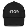 Upside Down Golf Dad Hat LXIX GOLF CLUB