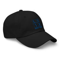 LXIX GOLF CLUB LXIX GOLF CLUB Four Box Logo Dad Hat - Blue Logo