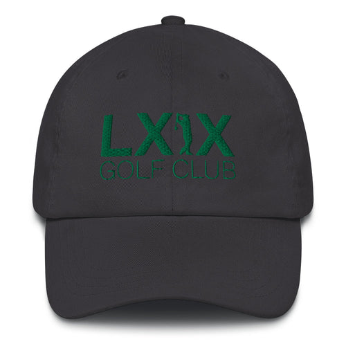 LXIX GOLF CLUB LXIX GOLF CLUB Swinger Logo Dad Hat - Kelly Green Logo