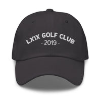 LXIX GOLF CLUB LXIX GOLF CLUB Arch Logo Dad Hat - White Logo