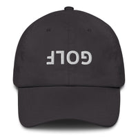Upside Down Golf Dad Hat LXIX GOLF CLUB