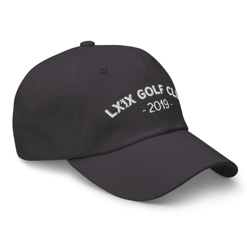 LXIX GOLF CLUB LXIX GOLF CLUB Arch Logo Dad Hat - White Logo