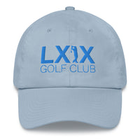 LXIX GOLF CLUB LXIX GOLF CLUB Swinger Logo Dad Hat - Aqua Logo