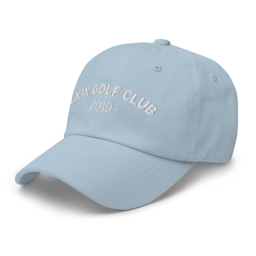 LXIX GOLF CLUB LXIX GOLF CLUB Arch Logo Dad Hat - White Logo