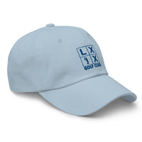 LXIX GOLF CLUB LXIX GOLF CLUB Four Box Logo Dad Hat - Blue Logo