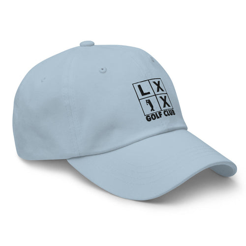 LXIX GOLF CLUB LXIX GOLF CLUB Four Box Logo Dad Hat - Black Logo