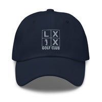 LXIX GOLF CLUB LXIX GOLF CLUB Four Box Logo Dad Hat - Gray Logo