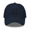 LXIX GOLF CLUB LXIX GOLF CLUB Four Box Logo Dad Hat - Black Logo