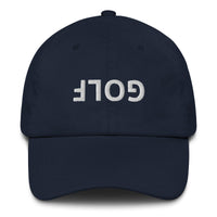 Upside Down Golf Dad Hat LXIX GOLF CLUB