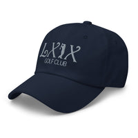 LXIX GOLF CLUB LXIX GOLF CLUB Curve Logo Dad Hat - Gray Logo