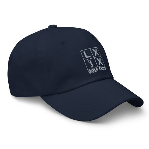 LXIX GOLF CLUB LXIX GOLF CLUB Four Box Logo Dad Hat - Gray Logo