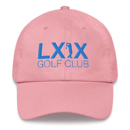 LXIX GOLF CLUB LXIX GOLF CLUB Swinger Logo Dad Hat - Aqua Logo