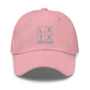 LXIX GOLF CLUB LXIX GOLF CLUB Four Box Logo Dad Hat - Gray Logo