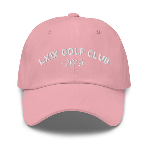 LXIX GOLF CLUB LXIX GOLF CLUB Arch Logo Dad Hat - White Logo