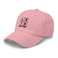 LXIX GOLF CLUB LXIX GOLF CLUB Four Box Logo Dad Hat - Black Logo