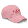LXIX GOLF CLUB LXIX GOLF CLUB Curve Logo Dad Hat - Red Logo