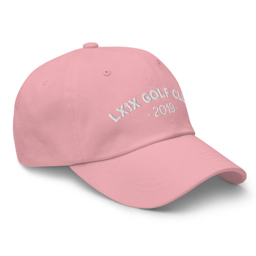 LXIX GOLF CLUB LXIX GOLF CLUB Arch Logo Dad Hat - White Logo