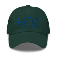 LXIX GOLF CLUB LXIX GOLF CLUB Curve Logo Dad Hat - Blue Logo