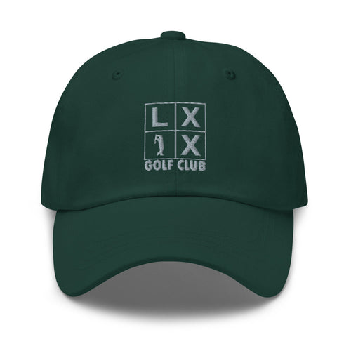 LXIX GOLF CLUB LXIX GOLF CLUB Four Box Logo Dad Hat - Gray Logo
