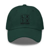 LXIX GOLF CLUB LXIX GOLF CLUB Four Box Logo Dad Hat - Black Logo