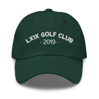 LXIX GOLF CLUB LXIX GOLF CLUB Arch Logo Dad Hat - White Logo