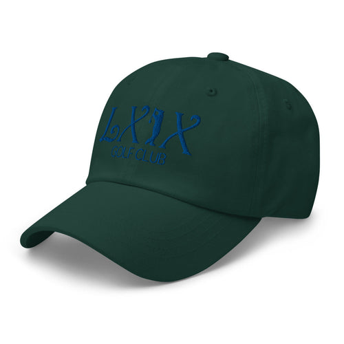 LXIX GOLF CLUB LXIX GOLF CLUB Curve Logo Dad Hat - Blue Logo