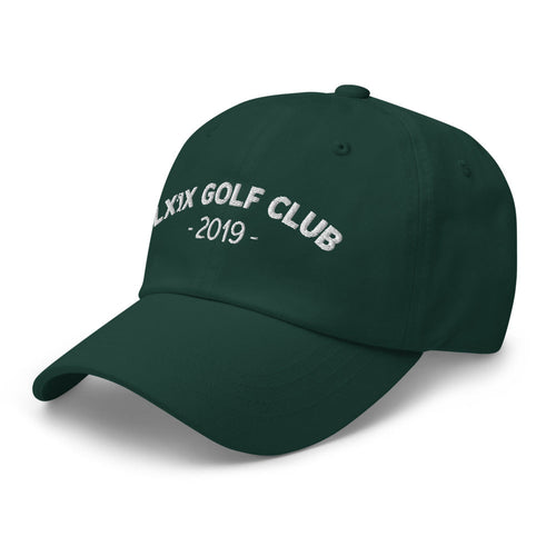 LXIX GOLF CLUB LXIX GOLF CLUB Arch Logo Dad Hat - White Logo