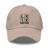 LXIX GOLF CLUB LXIX GOLF CLUB Four Box Logo Dad Hat - Black Logo