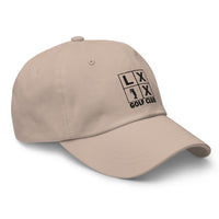 LXIX GOLF CLUB LXIX GOLF CLUB Four Box Logo Dad Hat - Black Logo