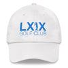 LXIX GOLF CLUB LXIX GOLF CLUB Swinger Logo Dad Hat - Aqua Logo