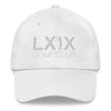 LXIX GOLF CLUB LXIX GOLF CLUB Swinger Logo Dad Hat - White Logo