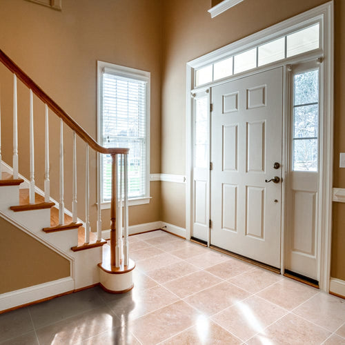 Classic Light Travertine Honed Floor and Wall Tile - Livfloors Collection